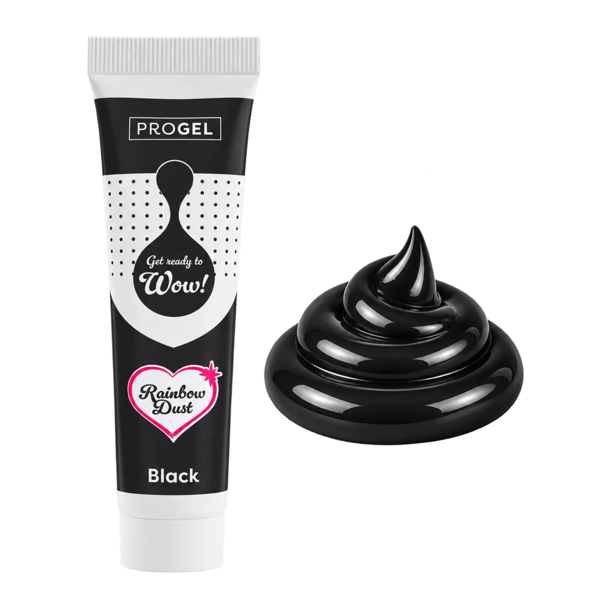 Black ProGel Food Colour 25g - Rainbow Dust