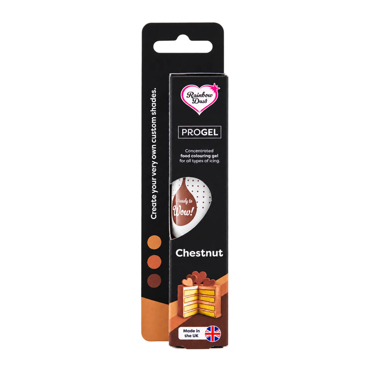 Chestnut ProGel Food Colour 25g - Rainbow Dust