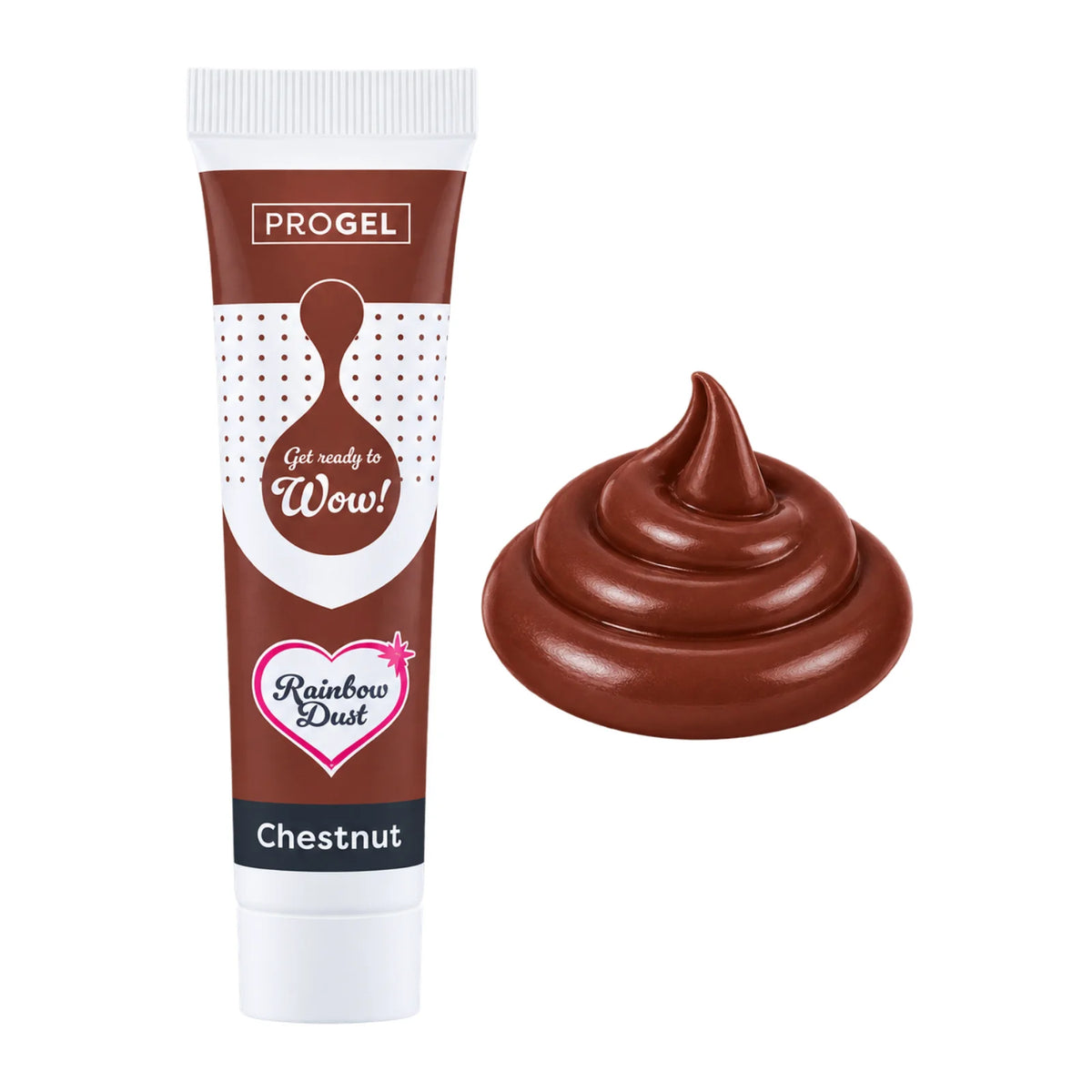 Chestnut ProGel Food Colour 25g - Rainbow Dust