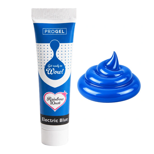 Electric Blue ProGel Food Colour 25g - Rainbow Dust