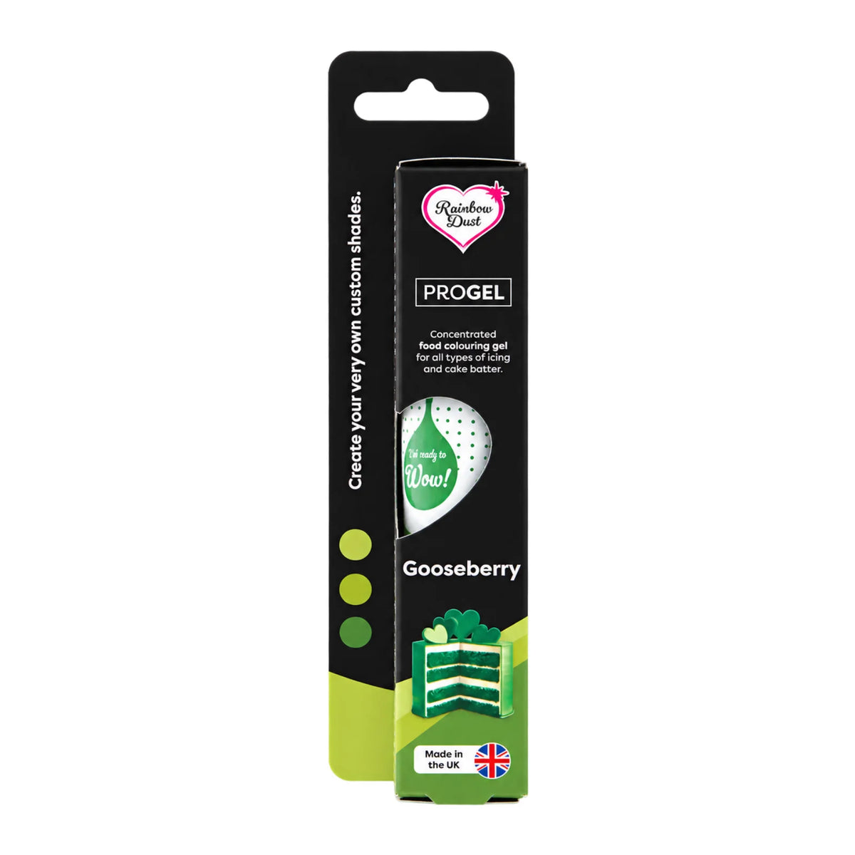 Gooseberry ProGel Food Colour 25g - Rainbow Dust