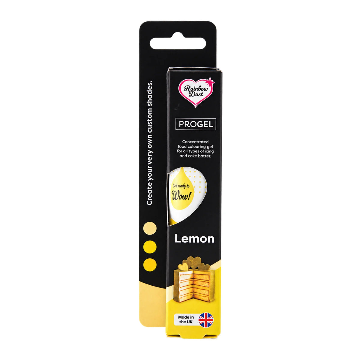 Lemon ProGel Food Colour 25g - Rainbow Dust
