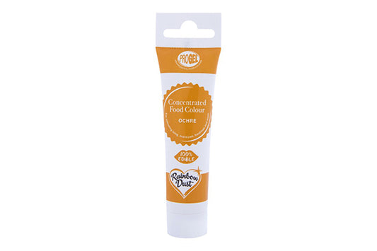 Rainbow Caramel Ochre Colour - Food Dust 25g - Progel