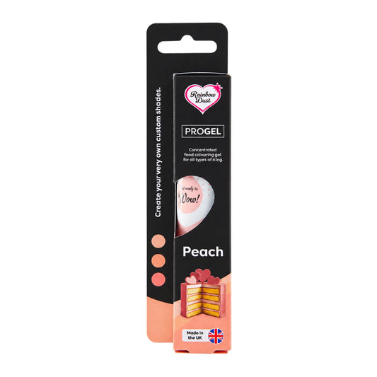 Peach ProGel Food Colour 25g - Rainbow Dust