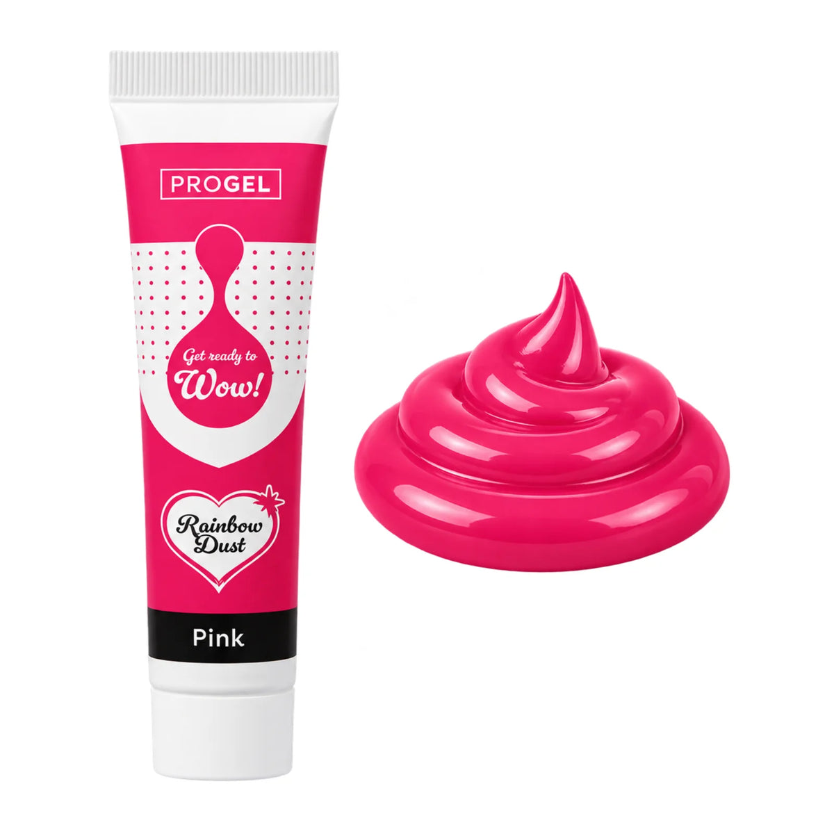 Pink ProGel Food Colour 25g - Rainbow Dust