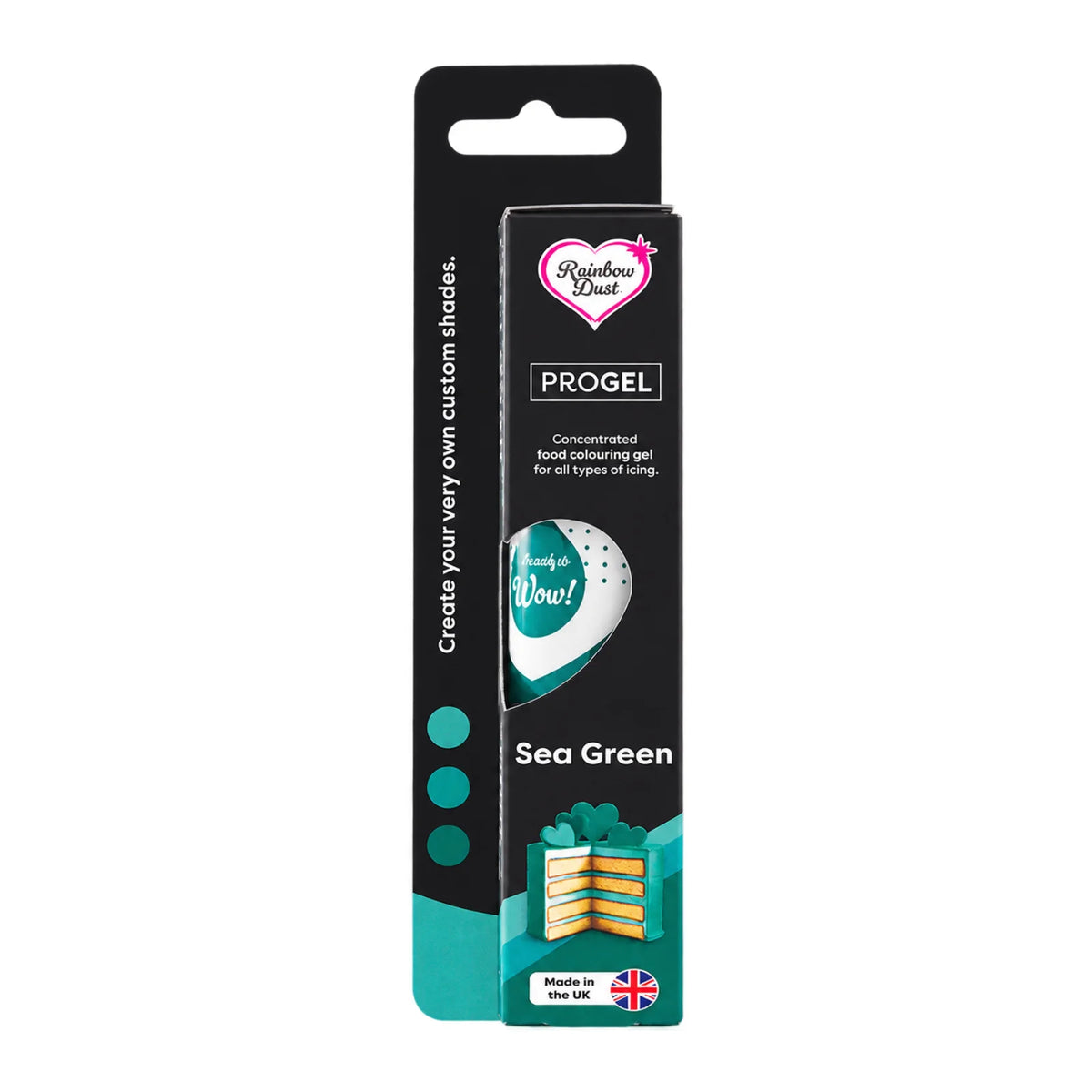 Sea Green ProGel Food Colour 25g - Rainbow Dust