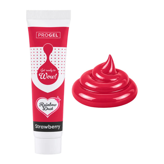 Strawberry ProGel Food Colour 25g - Rainbow Dust