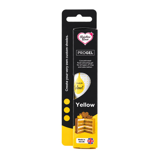 Yellow ProGel Food Colour 25g - Rainbow Dust