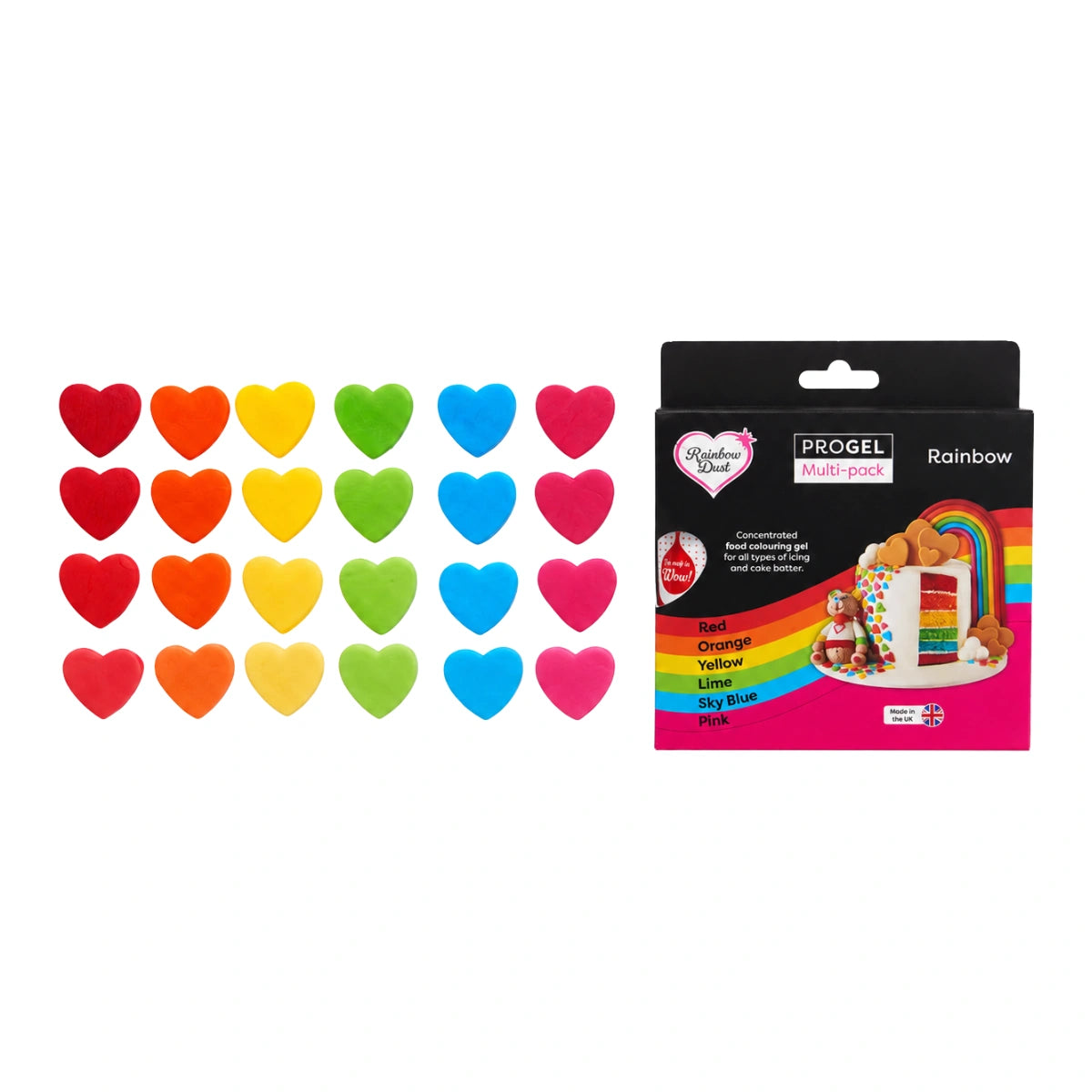 ProGel Multi-Pack (6 Pack) - Rainbow Dust