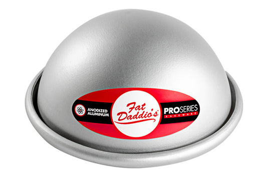 3.5 Inch Alu Hemisphere x 1.75 Inch Deep Pan - Fat Daddios
