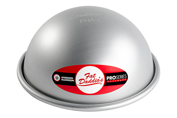 4 Inch Alu Hemisphere x 2 Inch Deep Pan - Fat Daddios