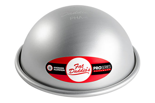 4 Inch Alu Hemisphere x 2 Inch Deep Pan - Fat Daddios