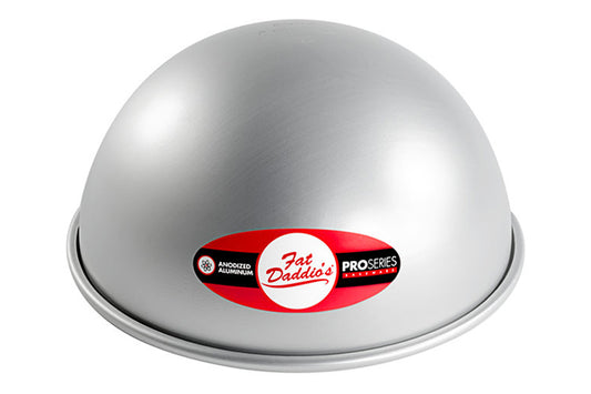 9 Inch Alu Hemisphere x 4.5 Inch Deep Pan - Fat Daddios