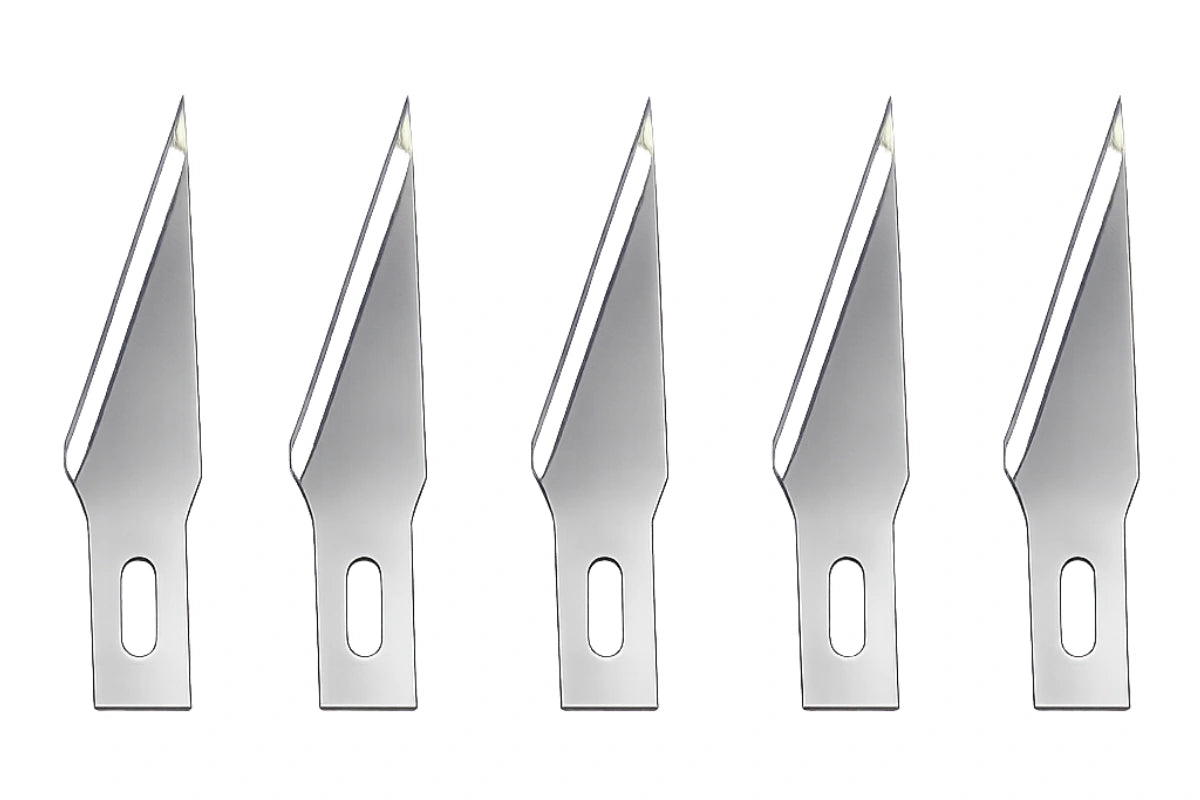 1.3 Inch Spare Scalpel Blades for Sugarcraft Knife Pk5 Modelling Tools 32mm - PME