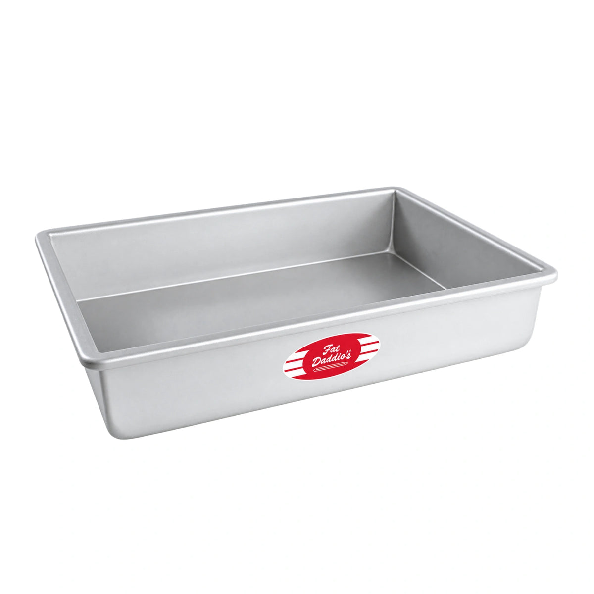 Rectangle 3 Inch Deep Cake Pan Solid Bottom 11 Inch x 15 Inch - Fat Daddios