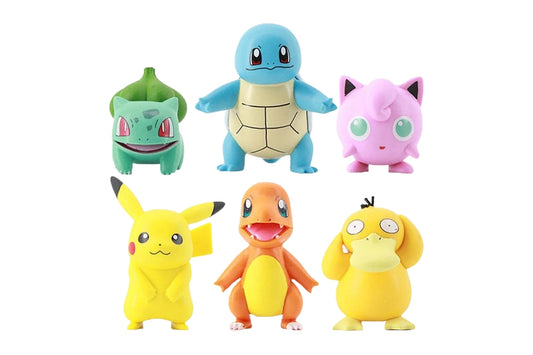 Pokemon Decoset (6 Pack) - Iconic Cake Art