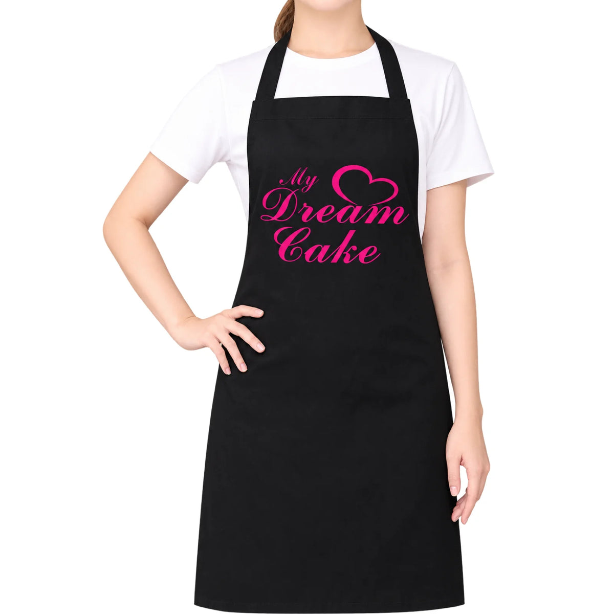 Black Mydream Cake Apron - Iconic Cake Art