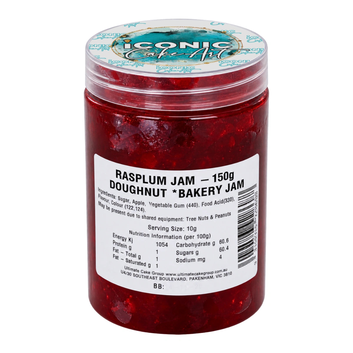 Rasplum Bakers Jam - Donut 150g - Iconic Cake Art