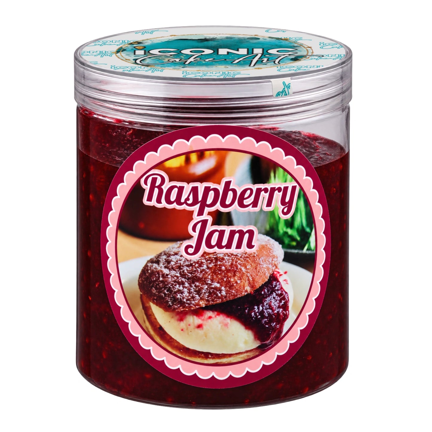 Rasplum Bakers Jam - Donut 500g - Iconic Cake Art