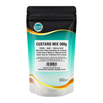 Custard Mix 500g - Iconic Cake Art