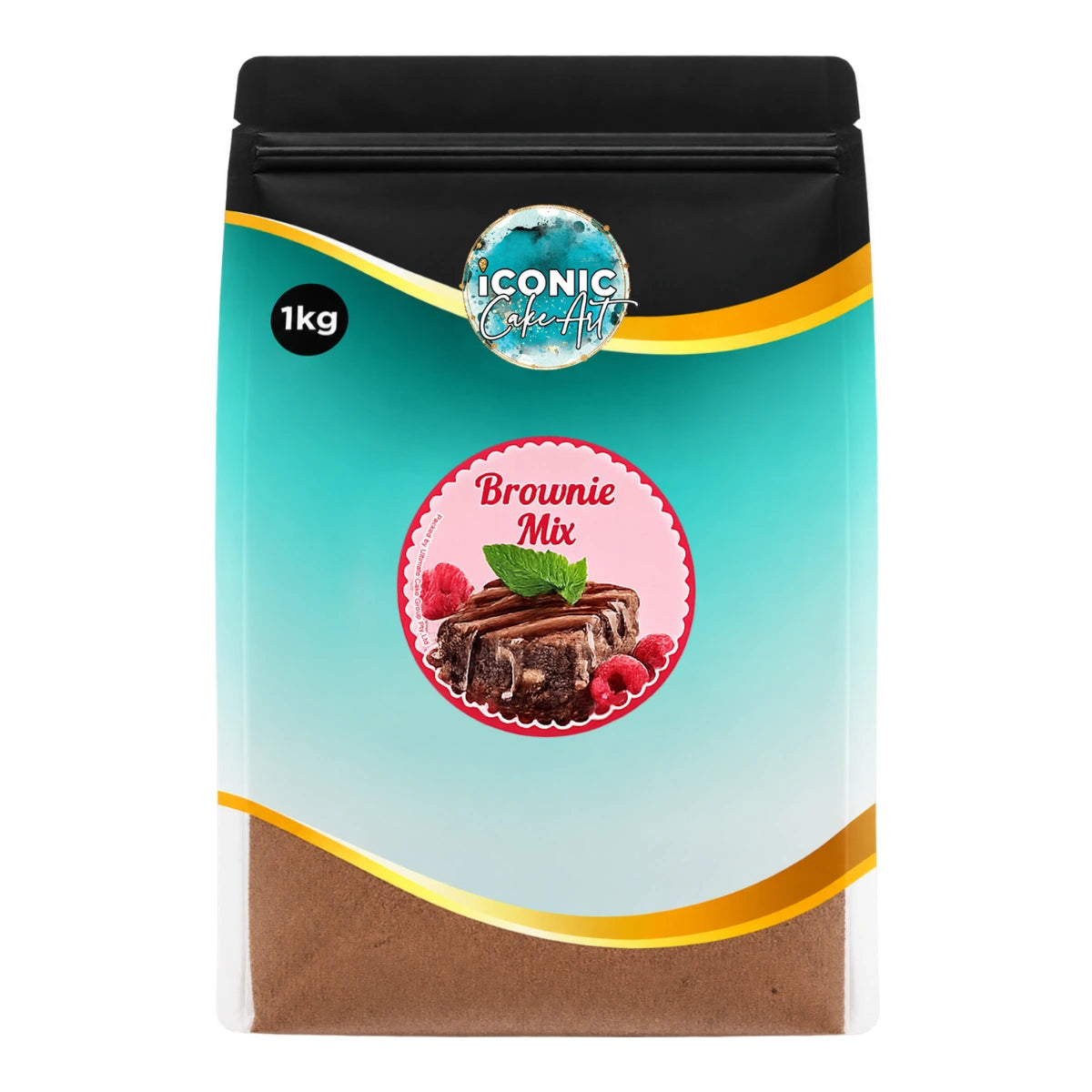 Chocolate All-In Choc Chunk Brownie Mix 1kg - Iconic Cake Art