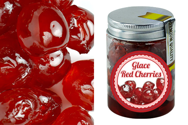 Red Glace Cherries 100g - Iconic Cake Art