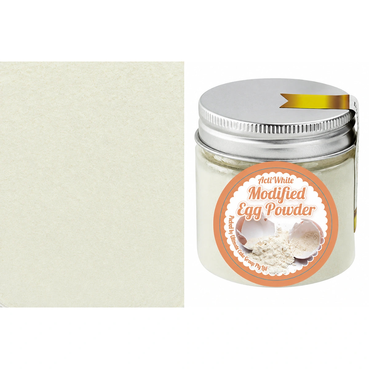 White Modified Egg Albumen Powder Acti 40g - Iconic Cake Art