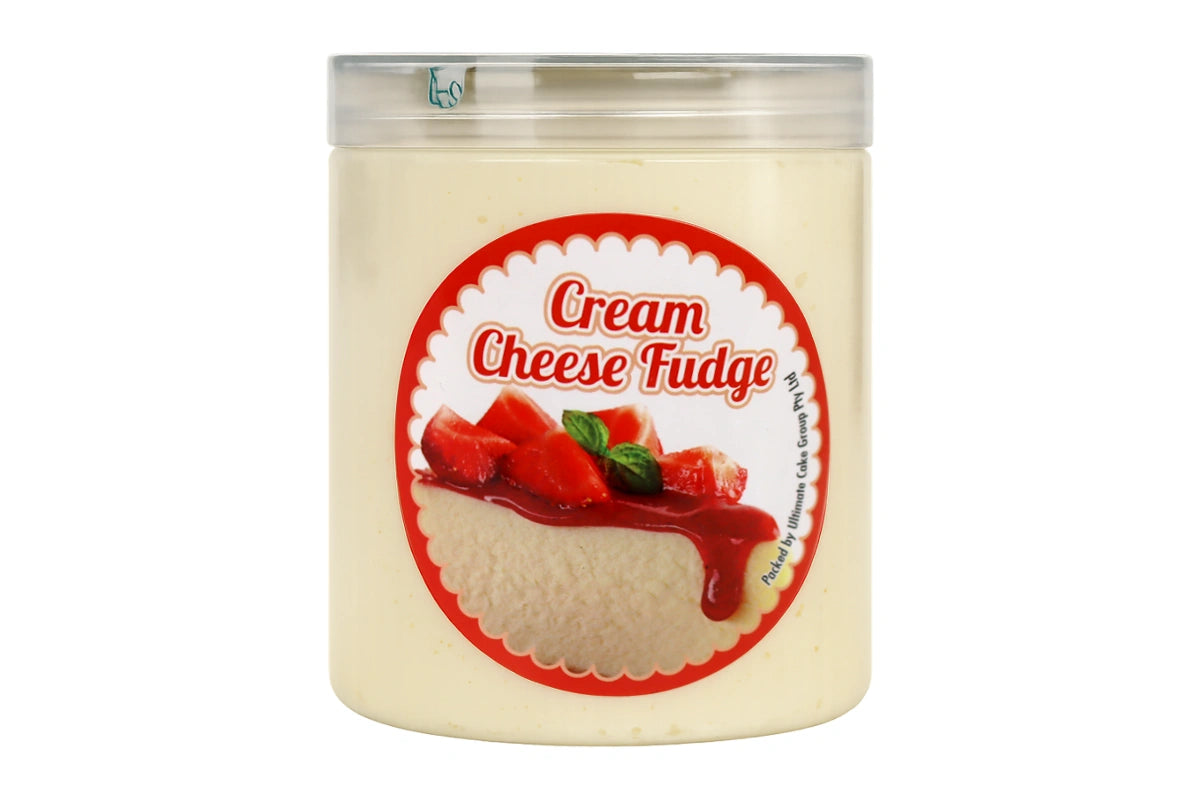 Cream Cheese Fudge Icing - Ready to Use 500g - Iconic Cake Art