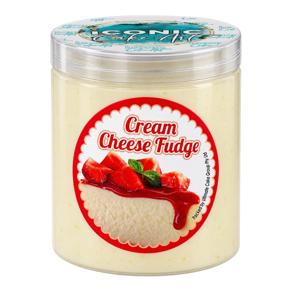Cream Cheese Fudge Icing - Ready to Use 500g - Iconic Cake Art