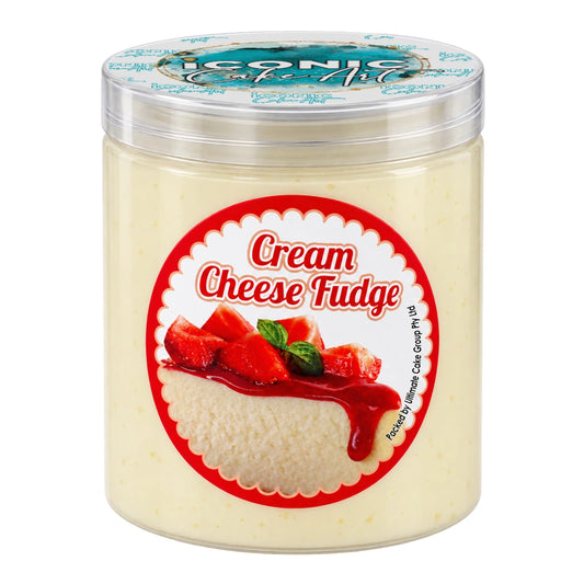 Cream Cheese Fudge Icing - Ready to Use 500g - Iconic Cake Art