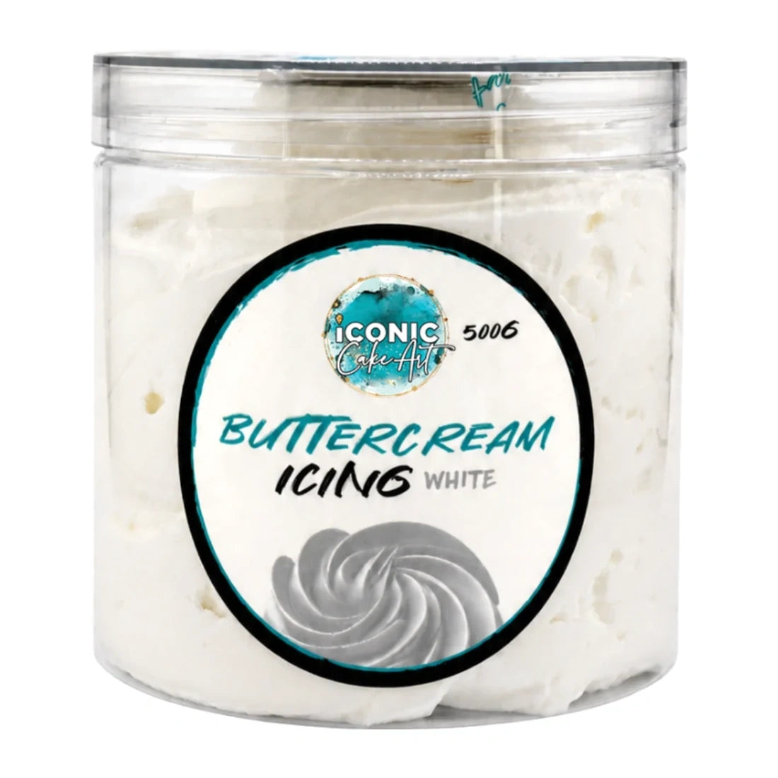 White Vanilla Ready to Use Buttercream 500g - Iconic Cake Art
