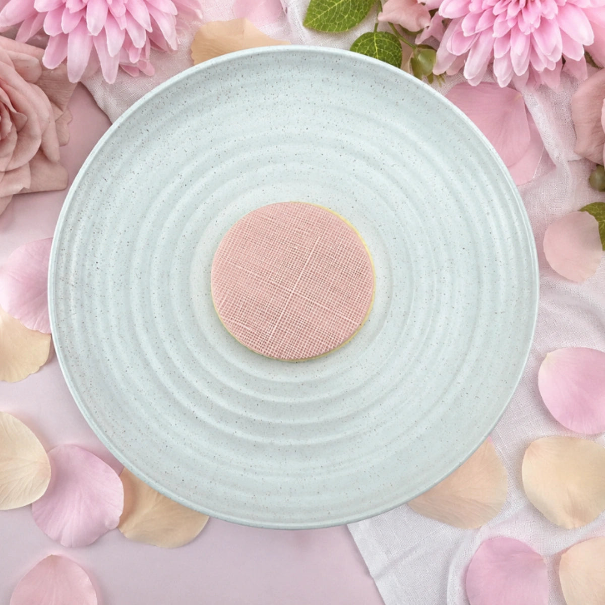 Linen Pattern Plate - Custom Cookie Cutters