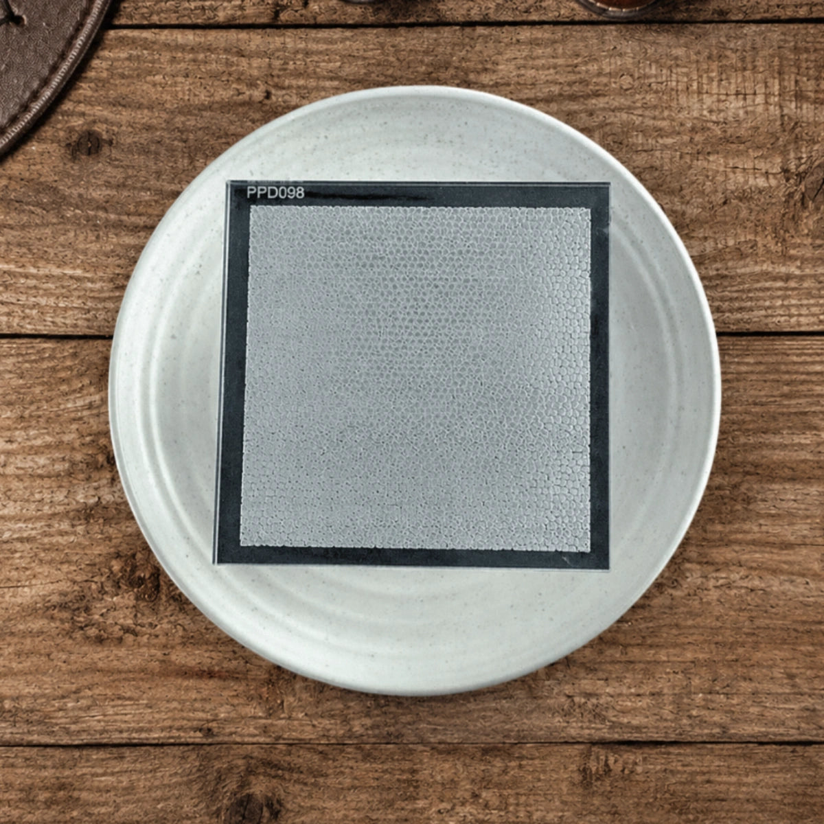 Leather Pattern Plate - Custom Cookie Cutters
