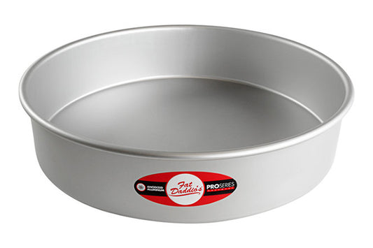 13 Inch Round x 3 Inch Deep Cake Pan Solid Bottom - Fat Daddios