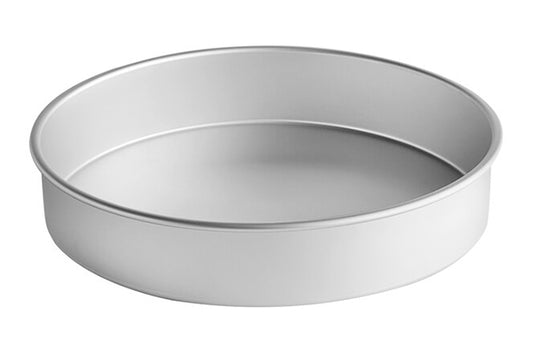 15 Inch Round x 3 Inch Deep Cake Pan Solid Bottom - Fat Daddios