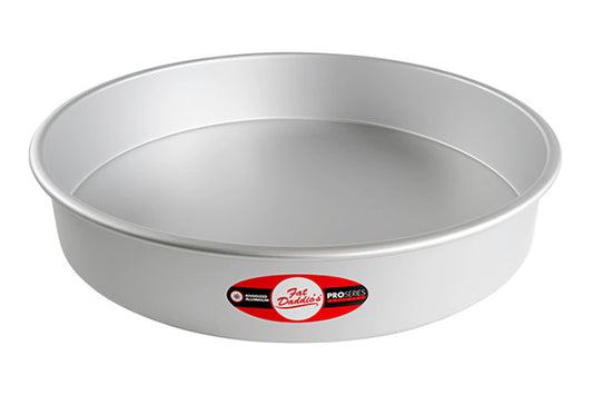 16 Inch Round x 3 Inch Deep Cake Pan Solid Bottom - Fat Daddios