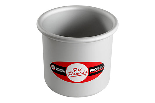 4 Inch Round x 4 Inch Deep Cake Pan Solid Bottom - Fat Daddios