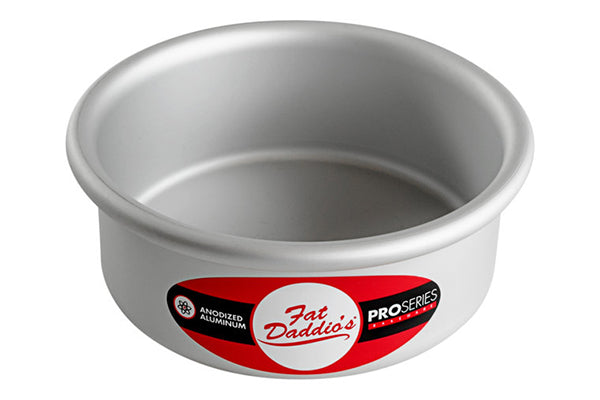 5 Inch Round x 2 Inch Deep Cake Pan Solid Bottom - Fat Daddios