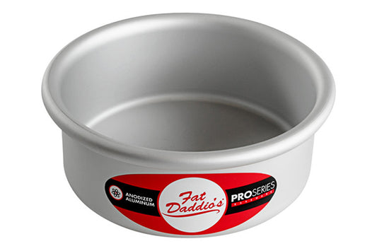 5 Inch Round x 2 Inch Deep Cake Pan Solid Bottom - Fat Daddios