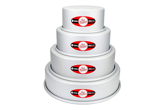 Round Deep Cake 3 Inch (4 Pack) - Fat Daddios