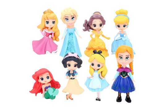 Princess Decoset (8 Pack) - Iconic Cake Art