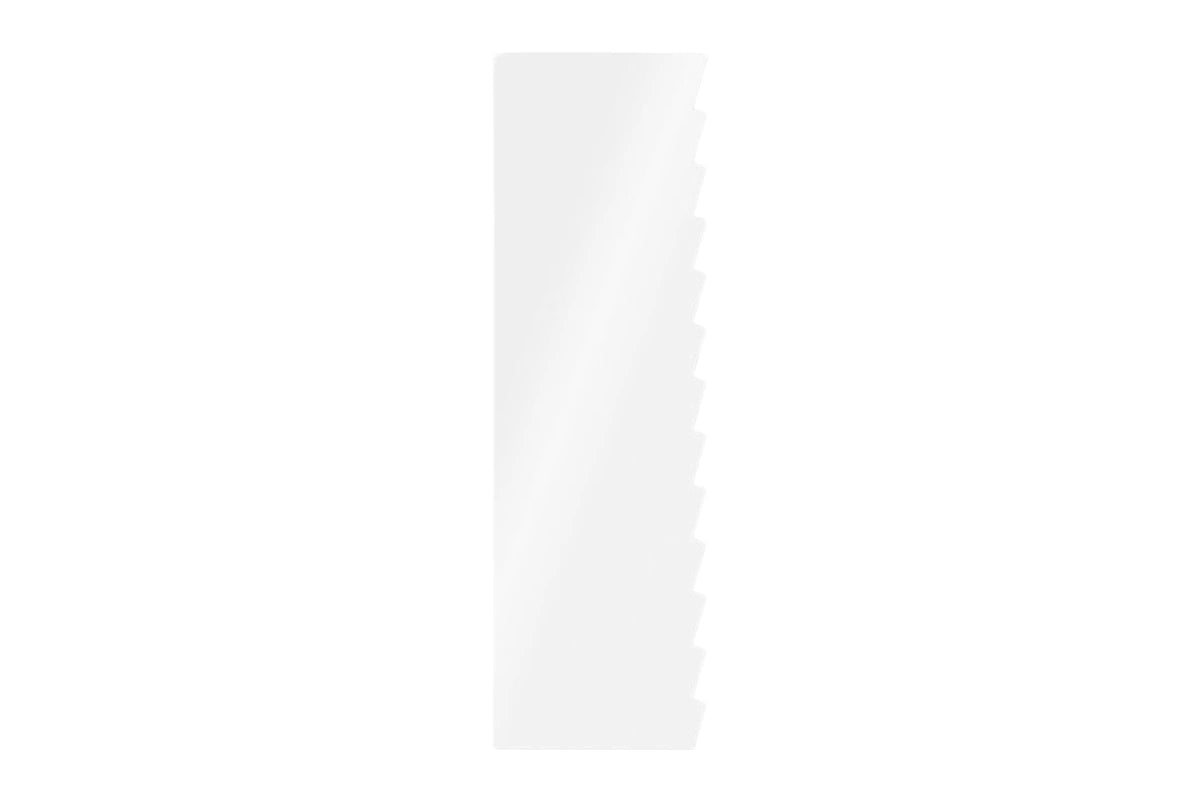 255mm 10 Inch Side Scrapers - Patterned Acrylic PME - Pleat