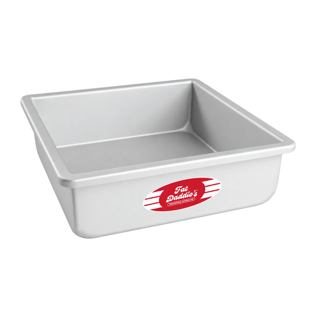 Square 3 Inch Deep Cake Pan Solid Bottom 9 Inch x 9 Inch - Fat Daddios