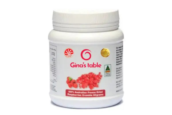 Raspberry Crumble 60g - Ginas Table