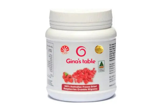 Raspberry Crumble 60g - Ginas Table