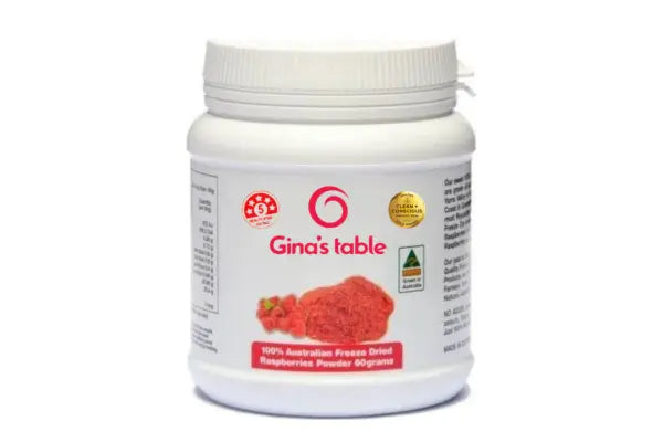 Raspberry Powder 60g - Ginas Table