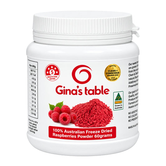 Raspberry Powder 60g - Ginas Table