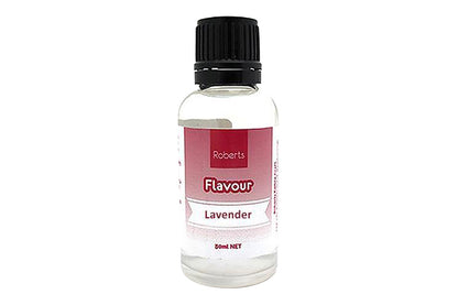 Lavender Natural Flavoured Essence 30ml - Roberts Edible Craft
