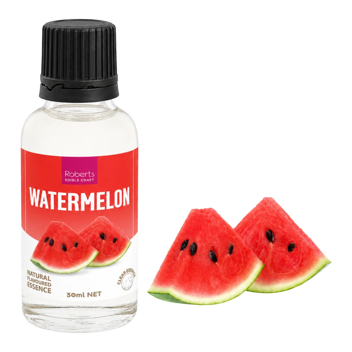 Watermelon Natural Flavoured Essence 30ml - Roberts Edible Craft