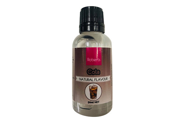 Cola Natural Flavoured Essence 30ml - Roberts Edible Craft